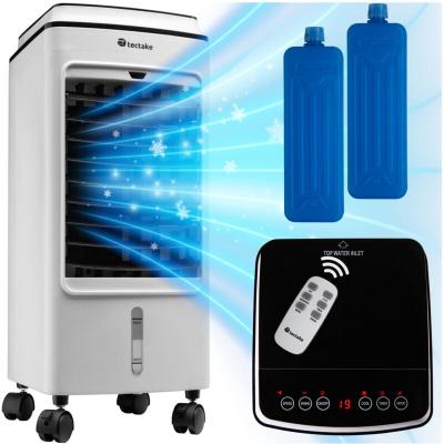 TECTAKE  Climatiseur mobile 3 en 1 avec t&eacute;l&eacute;commande 75 W Blanc 