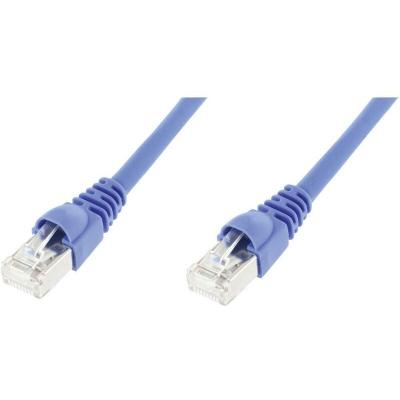 TELEGARTNER C&acirc;ble r&eacute;seau (RJ45) Teleg&auml;rtner CAT 6A S/FTP 10M - bleu