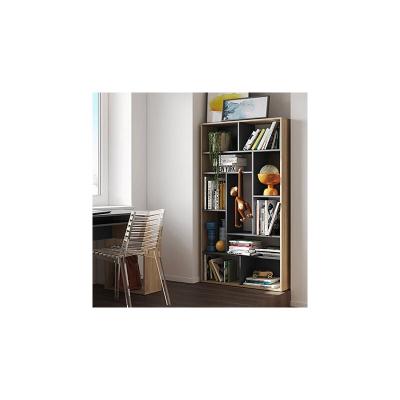 Biblioth&egrave;que seoul - noir et ch&ecirc;ne naturel - temahome TEM3760037849962