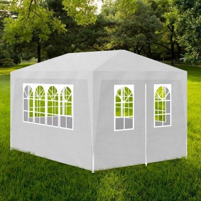 VIDAXL Tente de r&eacute;ception 3 x 4 m Blanc  - Blanc