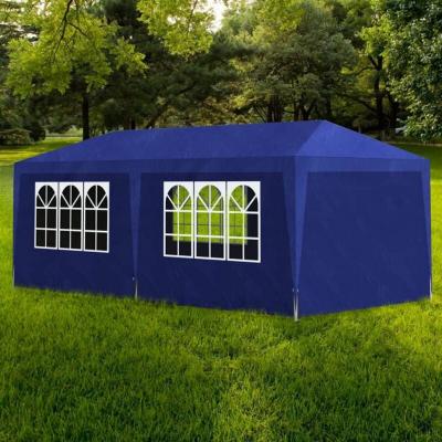 VIDAXL  - Tente de r&eacute;ception 3 x 6 m Bleu Bleu