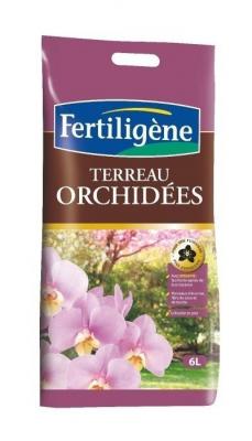 FERTILIGENE Terreau orchidees / Sac 6 l - 