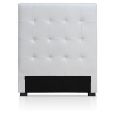 MENZZO Paris Prix - T&ecirc;te De Lit Capitonn&eacute;e amor 90cm Blanc