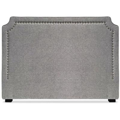 COTECOSY  - T&ecirc;te de lit Milana 160cm Tissu Taupe - Taupe