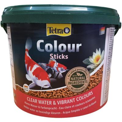 TETRA  - Aliment complet pour poissons de bassin Colour Sticks 10L