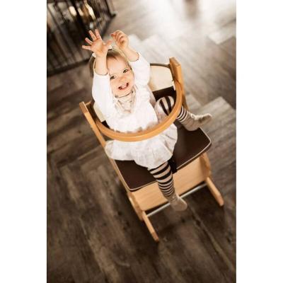 TISSI Barre de poitrine pour chaise haute pour b&eacute;b&eacute;s Couleur naturelle