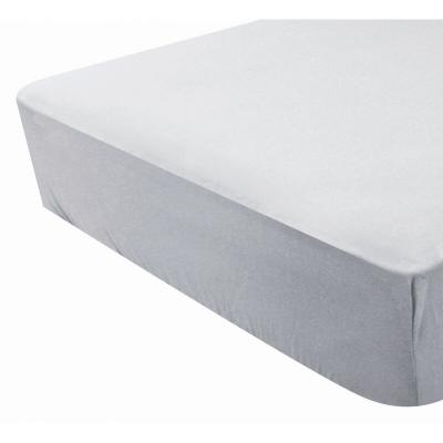 TOISON D OR DOMIVA Drap housse Uni - Jersey - Oeko-Tex&reg; - Perle - 70 x 140 cm