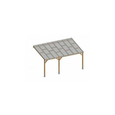 HTTPS: OUTIROR.COM IMG P 9 5 5 1 9551.JPG Toit terrasse bois 3x4,9 m avec toit 