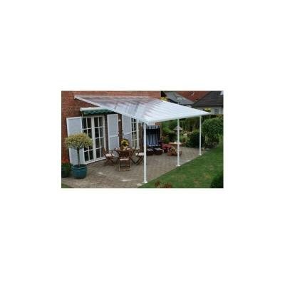 HTTPS: OUTIROR.COM IMG P 9 2 6 3 9263.JPG Chalet&jardin - Toit de terrasse feria patio cover 4 x 8 m - Blanc