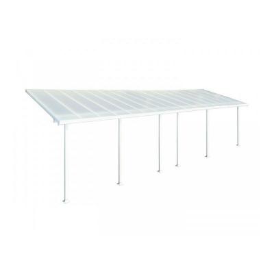 HTTPS: OUTIROR.COM IMG P 9 5 2 3 9523.JPG Toit-terrasse alu & polycarbonate - Feria 310 - blanc 