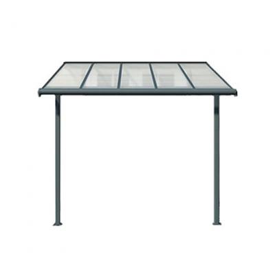 HTTPS: OUTIROR.COM IMG P 9 5 1 3 9513.JPG Toit-terrasse alu & polycarbonate - Elite 33 - gris 