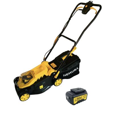 NEMURA Tondeuse &agrave; batterie  20V + Batterie 6Ah + Chargeur rapide