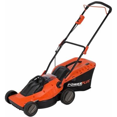 VARO  - Powerplus Dual Power Tondeuse Gazon Batterie POWDPG7560 - Tondeuse &agrave; Gazon de 40 v et 370 mm &oslash;, sans Batterie ni Chargeur, avec Ramassage et