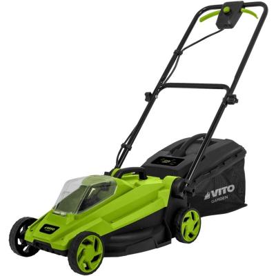 VITO Tondeuse sans fil &agrave; batterie 20v largeur 320mm bac 30l 3 hauteurs de coupe  
