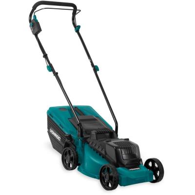 VONROC Tondeuse &agrave; Gazon sans Fil 40V - Moteur sans balais &agrave; Charbon- 33cm Batterie et Chargeur Rapide excl.