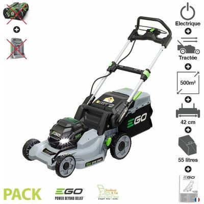 EGO POWER+ Tondeuse &eacute;lectrique sans fil EGO lame 42cm sans batterie ni chargeur