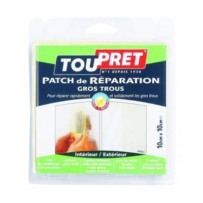 TOUPRET Patch de r&eacute;paration  10x10cm - gppatch1010 GPPATCH1010