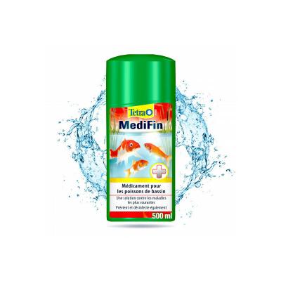 TETRA Traitement de l'eau  Pond MediFin pour bassin Contenance 500 ml