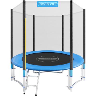 MONZANA Trampoline &Oslash;183cm avec filet de s&eacute;curit&eacute;