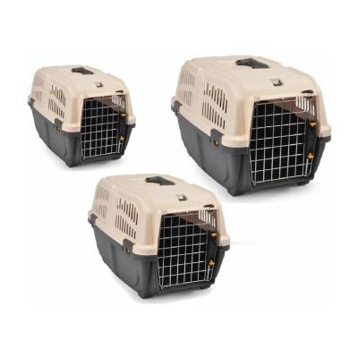 NOBBY PET Camon - Transport plastique skudo 1 iata gris 48x31,5x31cm