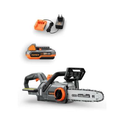 FUXTEC Tron&ccedil;onneuse &agrave; batterie 20V  FX-E1KS20 - Set avec batterie 2Ah et chargeur 1A