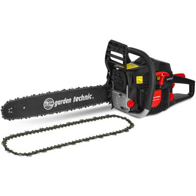 ELEM GARDEN TECHNIC Tron&ccedil;onneuse thermique 58 - guide 50cm livr&eacute;e avec 2 cha&icirc;nes - Elem Garden