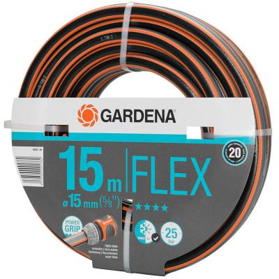 GARDENA Tuyau flexible d'irrigation &oslash;15mm (5/8) rouleau 15m. 