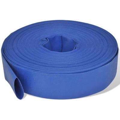 VIDAXL  tuyau plat 50 m 2 pouces pvc 141256