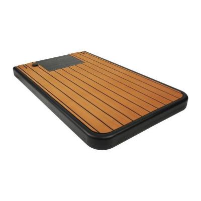 UBBINK Plancher Solairs pour douche de piscine solaire Bois en teck - 