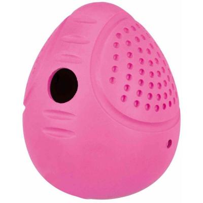 TRIXIE  Snack-Oeuf Culbuto En Caoutchouc Naturel - 8cm - Pour Chien