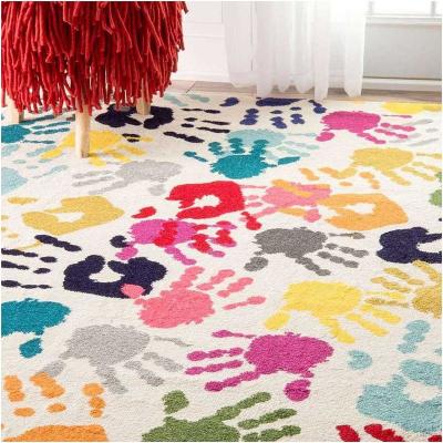 UNAMOURDETAPIS Tapis enfant - 80x150 cm - HANDI BOUTIK Multicolore - Polypropyl&egrave;ne - UN AMOUR DE TAPIS