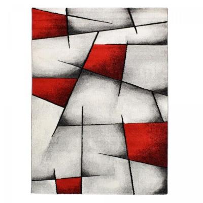 UNAMOURDETAPIS Tapis moderne - 60x110 cm - BRILLANCE ULTIMATE Rouge - Polypropyl&egrave;ne - UN AMOUR DE TAPIS