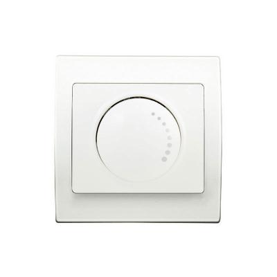 SIEMENS  - Va et Vient Variateur 500W Blanc Delta Iris + Plaque basic Blanc