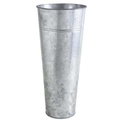 AUBRY GASPARD  - Vase de jardin en zinc lourd 30 cm - Gris