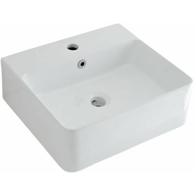 Vasque &agrave; poser rectangulaire - 46 x 42 cm ? Exton 
