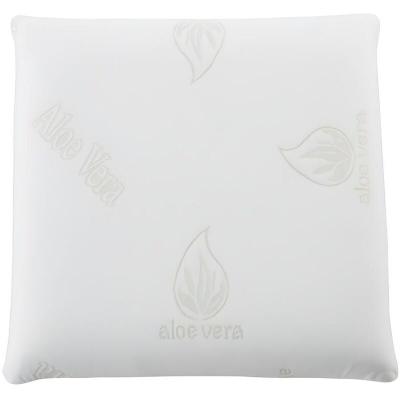 VENTE UNIQUE Oreiller m&eacute;moire de forme DOUCEUR d ALOE VERA de NATUREA - 60 x 60 cm