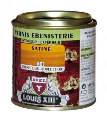 AVEL Louis XIII 341131 Vernis bois satin&eacute; 125 ml Ch&ecirc;ne Moyen