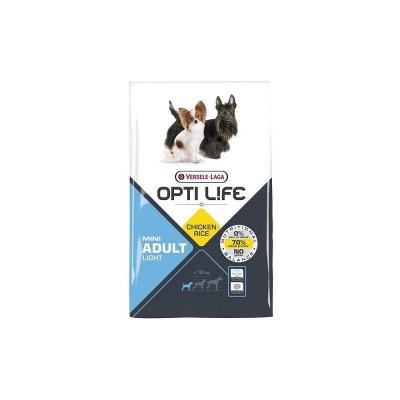 OPTI LIFE  Adult Sterilised Light Mini pour chien 2 x 2,5 kg