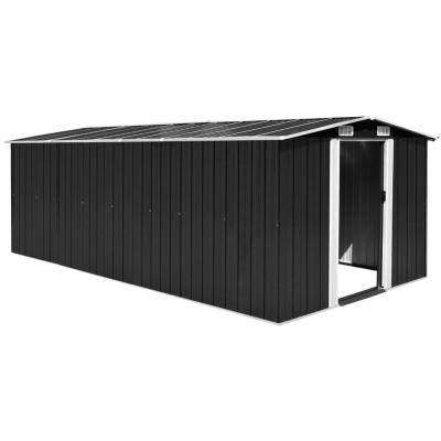 VIDAXL Abri de jardin 257 x 497 x 178 cm m&eacute;tal anthracite