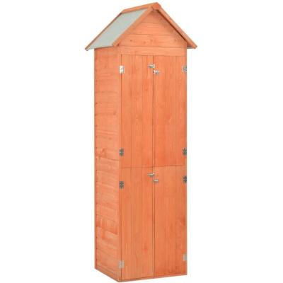 VIDAXL  - Abri de jardin 71 x 60 x 213 cm Bois Brun
