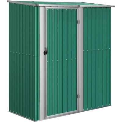 VIDAXL  - Abri de jardin Vert 180,5x97x209,5 cm Acier galvanis&eacute;
