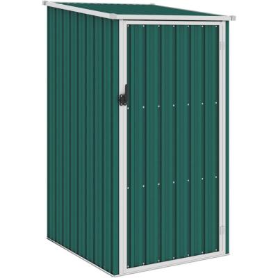 VIDAXL  - Abri de jardin Vert 87x98x159 cm Acier galvanis&eacute; Vert