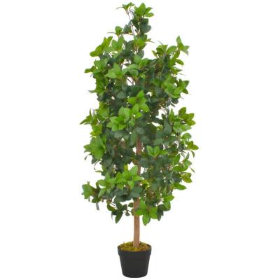 VIDAXL Plante artificielle avec pot Laurier Vert 120 cm  n/a