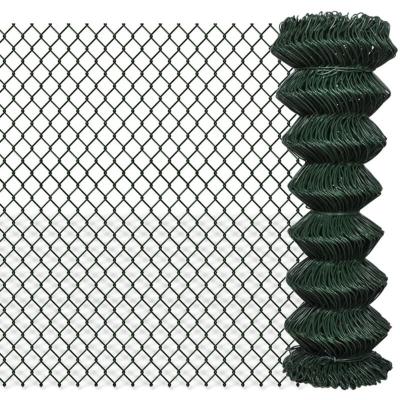 VIDAXL  - Cl&ocirc;ture &agrave; mailles losang&eacute;es Acier 1,25x25 m Vert