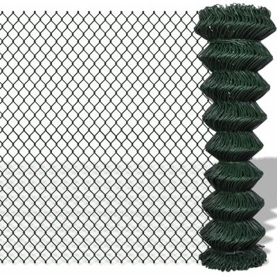 VIDAXL  - Cl&ocirc;ture &agrave; mailles losang&eacute;es Acier 1,5x25 m Vert Vert