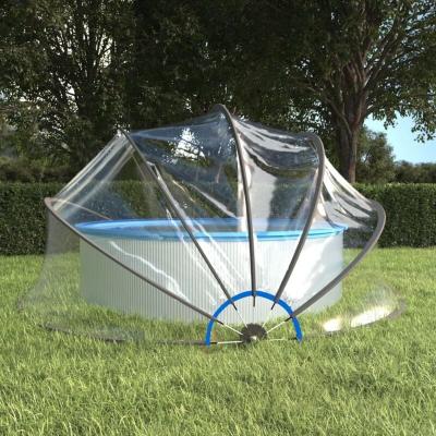 VIDAXL  d&ocirc;me de piscine rond 467x234 cm pvc