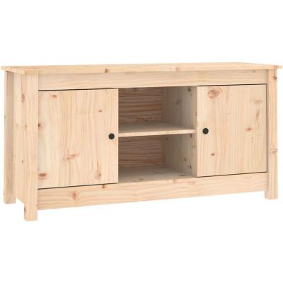 VIDAXL  meuble tv 103x36,5x52 cm bois de pin massif