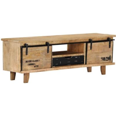 VIDAXL  - Meuble tv 120x30x40 cm Bois massif de manguier n/a