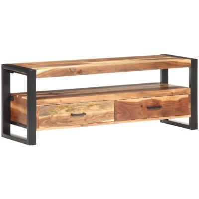 VIDAXL Meuble tv 120x35x45 cm bois solide
