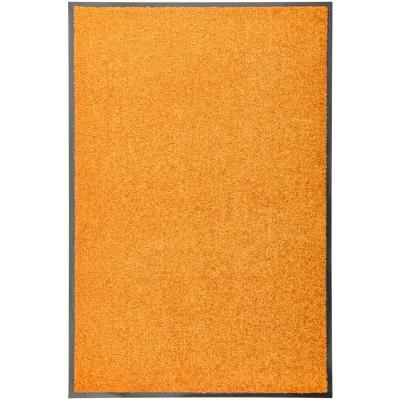 VIDAXL Paillasson lavable Orange 60x90 cm  Orange